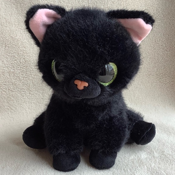 Zuru Other - ZURU Pets Alive Smitten Kitten Black Cat Lucky Interactive Stuffed Animal Toy